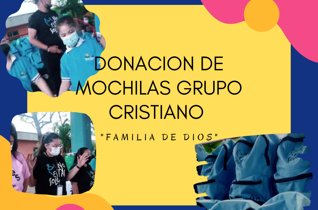 donacion mochilas